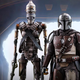 “So a killer droid and a masked Mando walk into a bar...” is the deadliest set up for a bad joke you could think of.